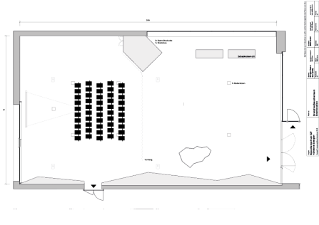 Seminar klein für 50 Personen