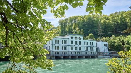 Flusskraftwerk Felsenau: 1909 in Betrieb genommen, Gesamtumbau 1989