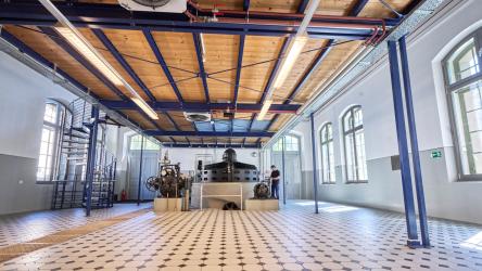 Blick in den alten Generatorenraum