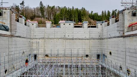 Neubau Wasserreservoir