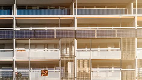Ein Wohnblock wird zum Selbstversorger
