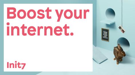 Internet? Init7. Fertig.