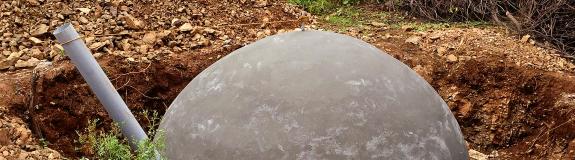 Biogasanlage in Indien