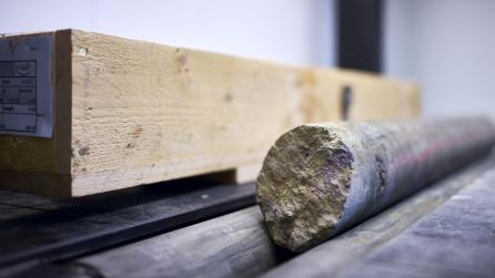 Analyse der Bohrkerne