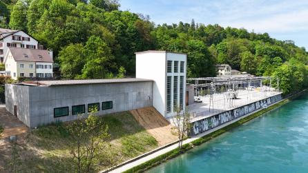 Unterwerk Engehalde - Foto: Energie Wasser Bern