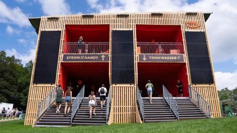 Gurtenfestival Wettbewerb Handyladestation